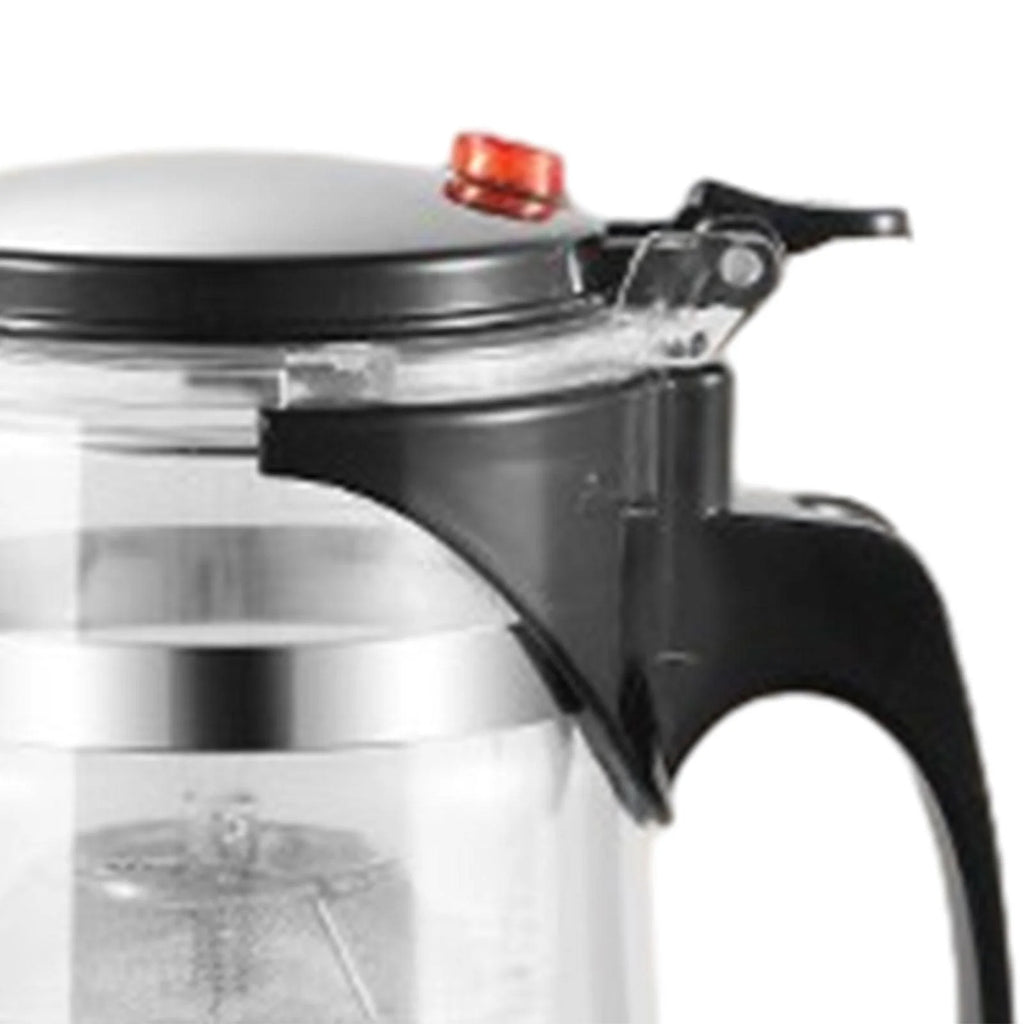 Glass Teapot Kettle Coffee Pot with Tea Filter 900ML M90857