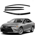 Chrome Side Window Vent Visor 4 Piece Set for Toyota Camry 2017-2021 L618123