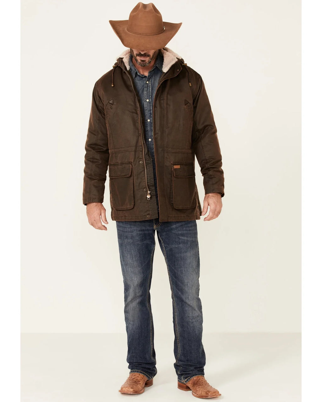 Brown Jacket Y958