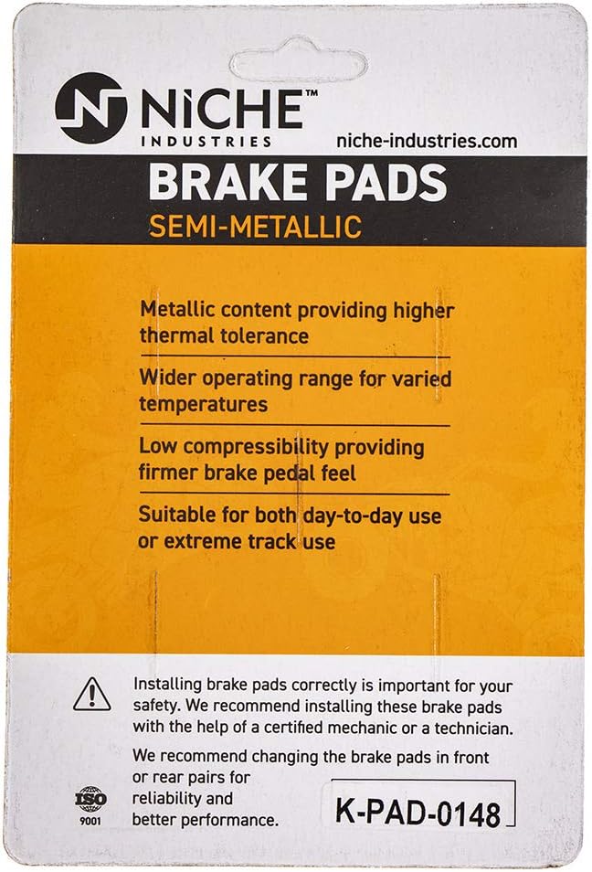 Brake Pad Set Semi-Metallic Pack of 2 X422