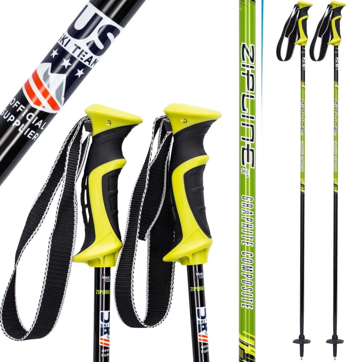 14.0 Graphite Composite Ski Poles A7489