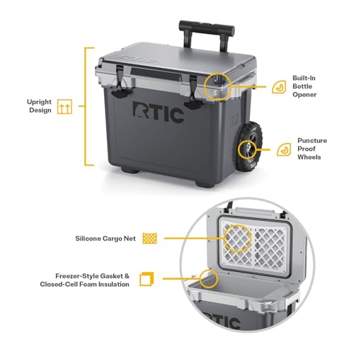 22 QT Ultra-Light Wheeled Hard Cooler F347620