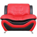 Red 3 Pieces Living Room Sofa Set K44533