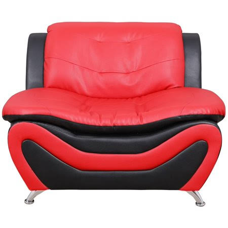 Red 3 Pieces Living Room Sofa Set K44533