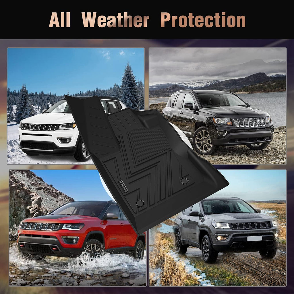 Black TPE Car Floor Mats K68294