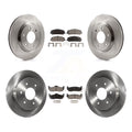Front Rear Disc Brake Rotors and Ceramic Pads Kit Q944611