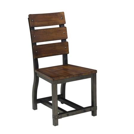 Brown Dining Room Side Chair, Set of 2 P7538