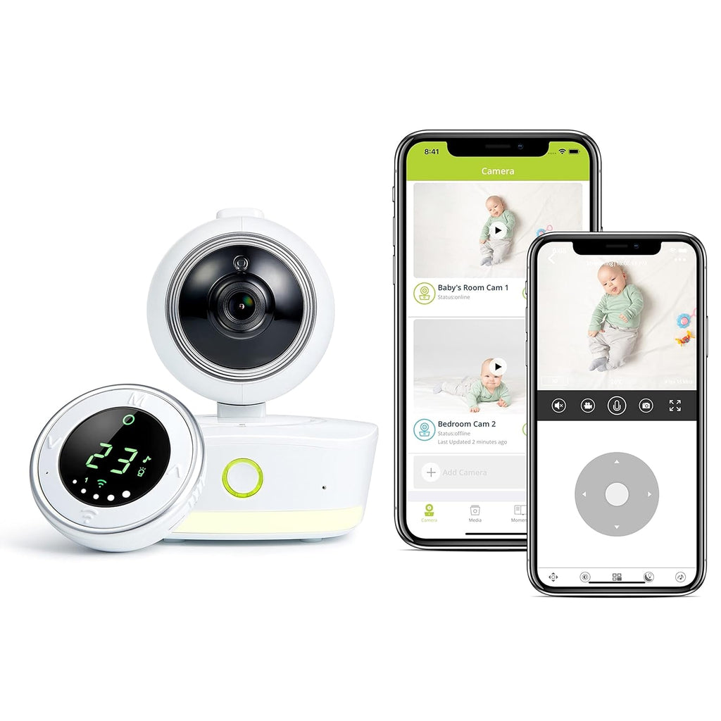 Smart HD Baby Monitor with Pan-and-Tilt A190