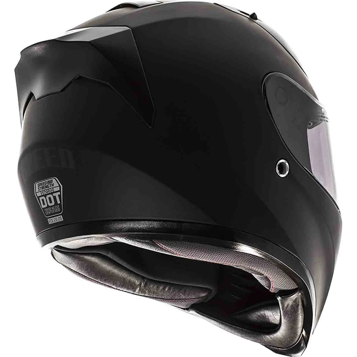 Satin White Solid Speed Helmet G850