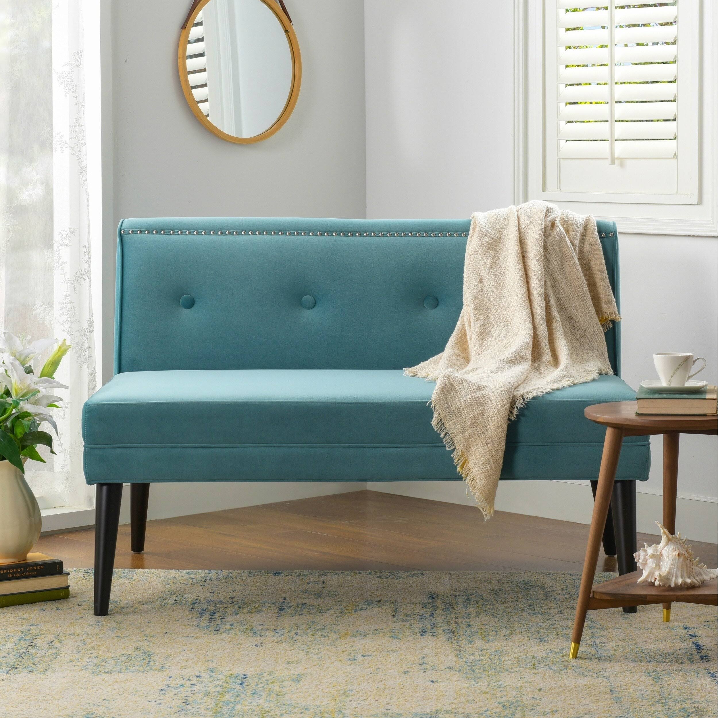 Midnight Blue Accent Settee L941918