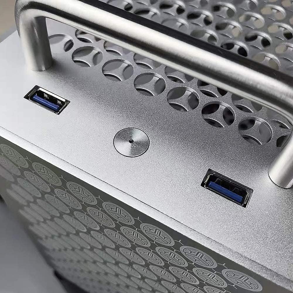 ITX Computer Case Aluminum Alloy Chassis V599