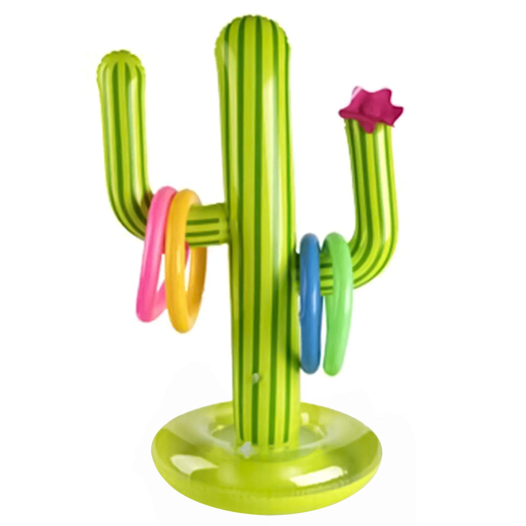 Inflatable Cactus Pool Float Toy Set of 1 A722