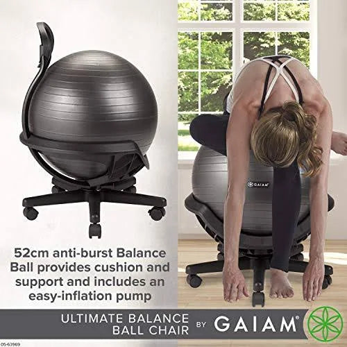 Balance Ball Chair with Swivel L59151