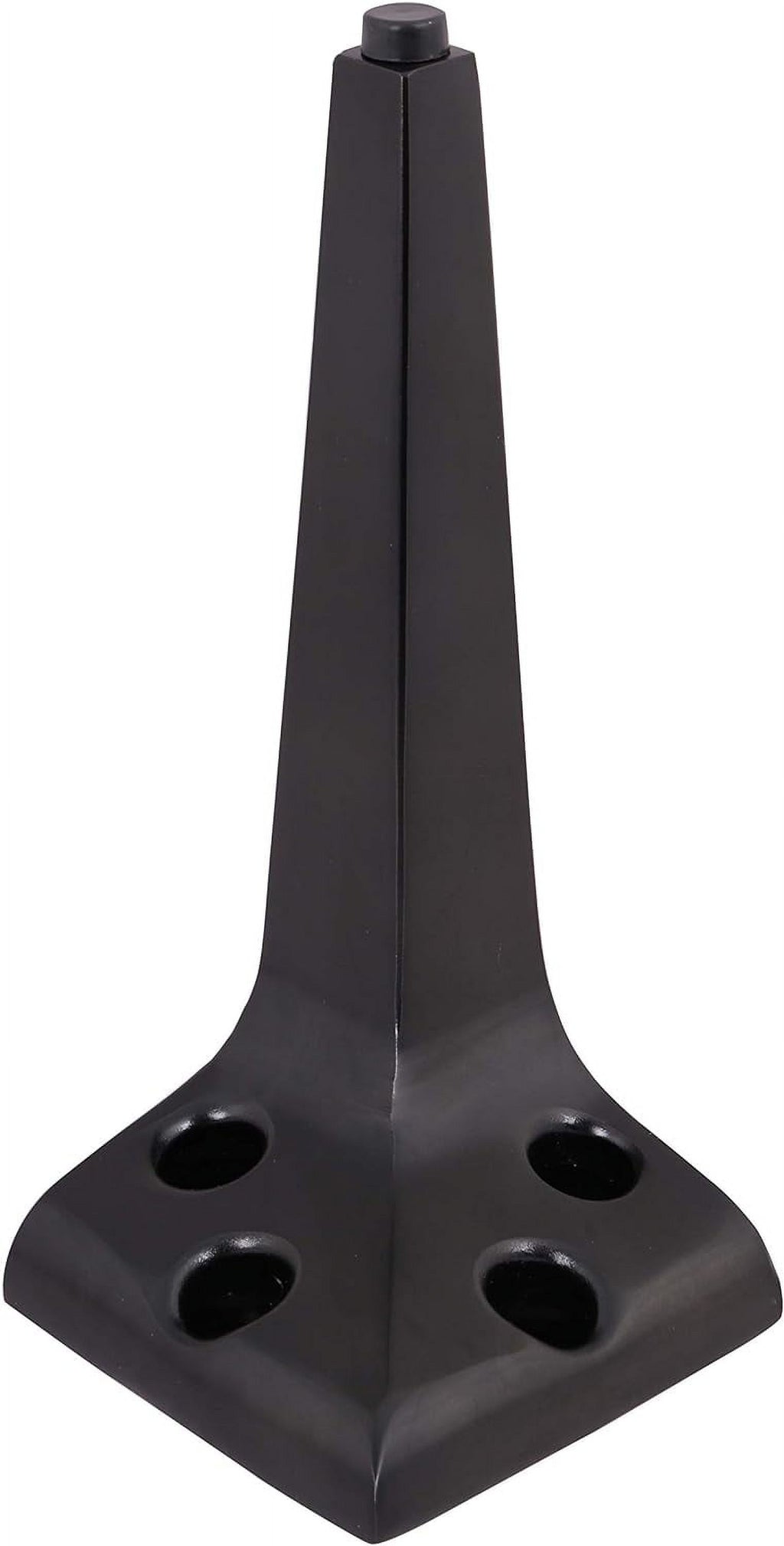 7 1/2 Inch Steel Sofa Legs, Set Of 4, Black Q53442