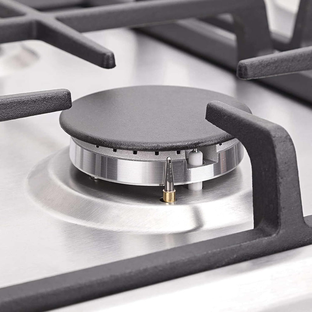 24 Inch Built-In 4 Burners Gas Cooktop, Stainless Steel V715