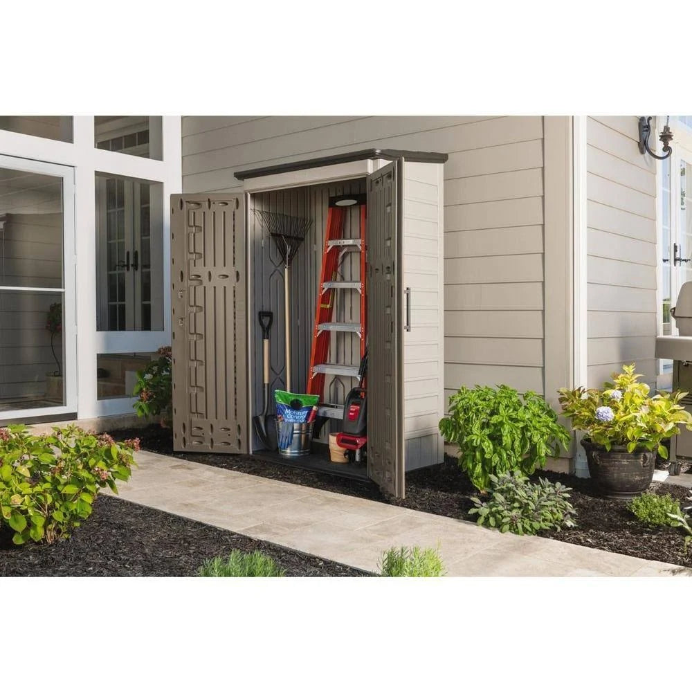 Large Vertical Resin Storage Shed C284074