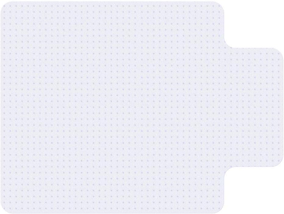 PVC Floor Protector Desk Chair Mat for Carpets 48x36 B454686