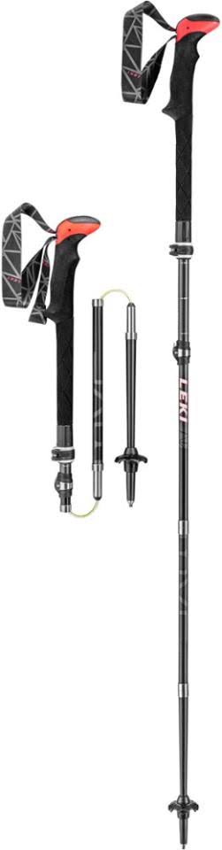 Black Carbon Trekking Poles - Pair M1984