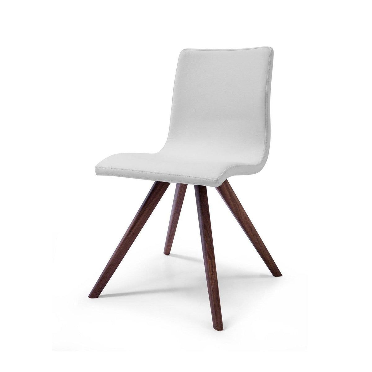 White Faux Leather Dining Chair I783789