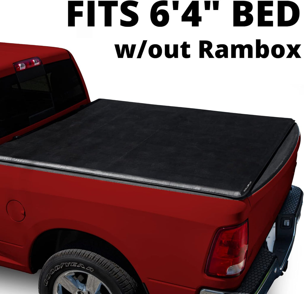 Soft Roll Up Truck Bed Tonneau Cover T851674