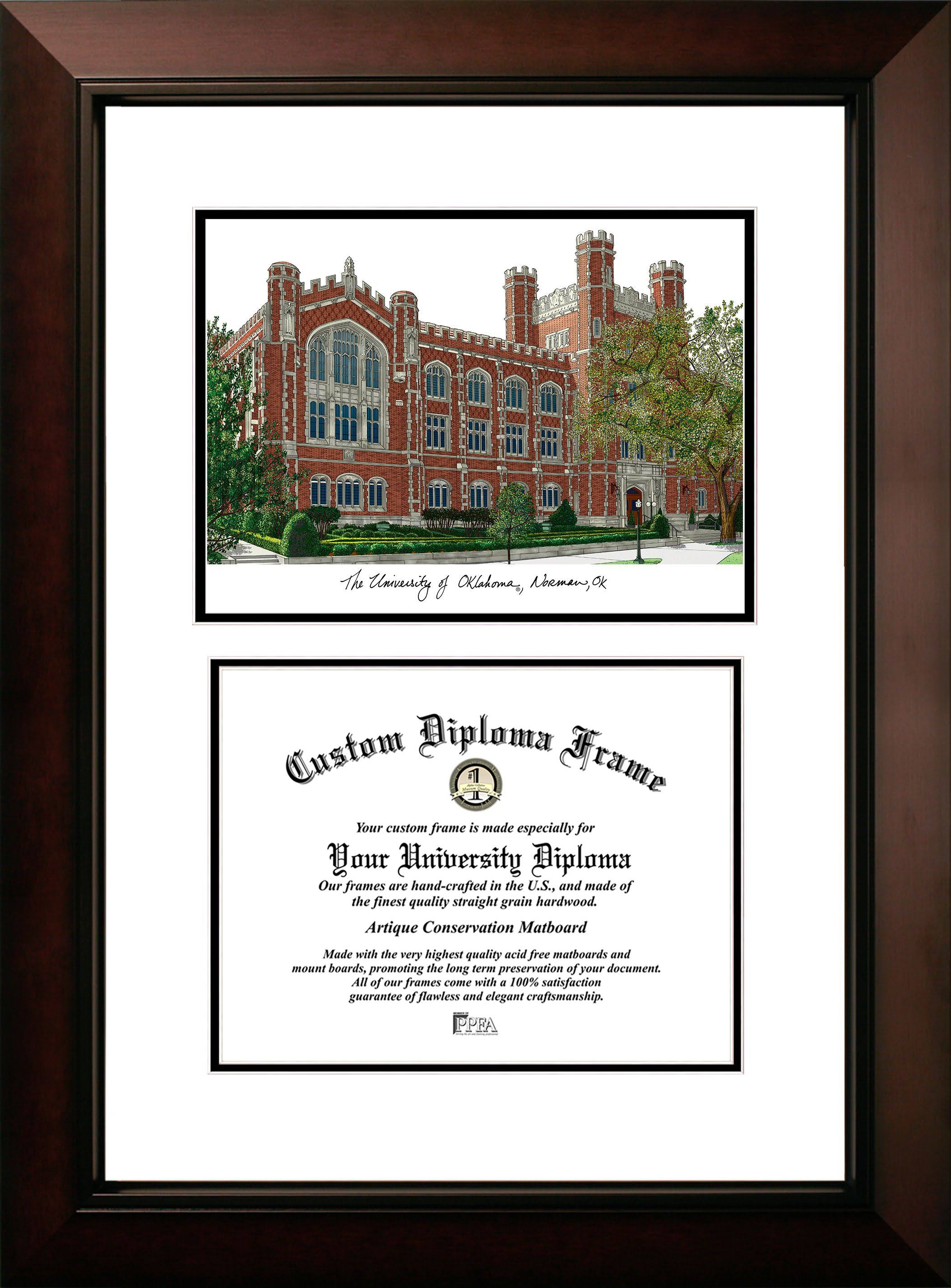 8.5 x 11 in. Diploma Satin Frame G1966