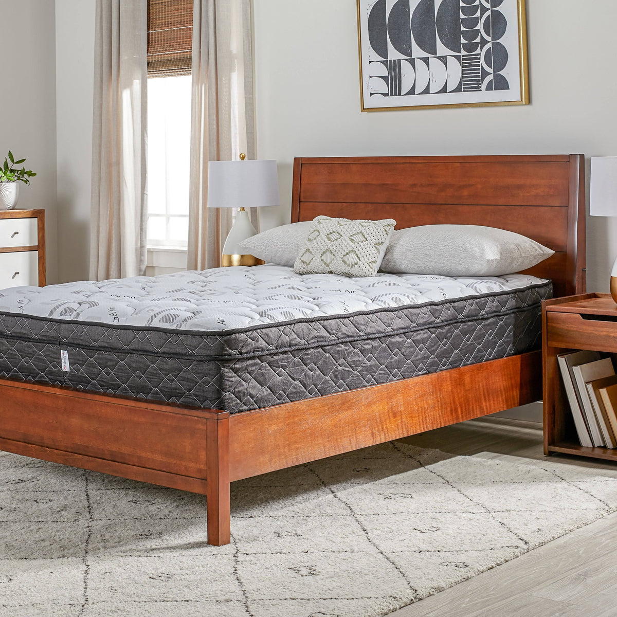 Twin-size Latex Hybrid Mattress V37071