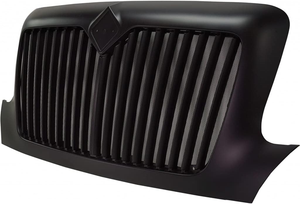 Black Vertical Bar Grille with Bug Screen J76255