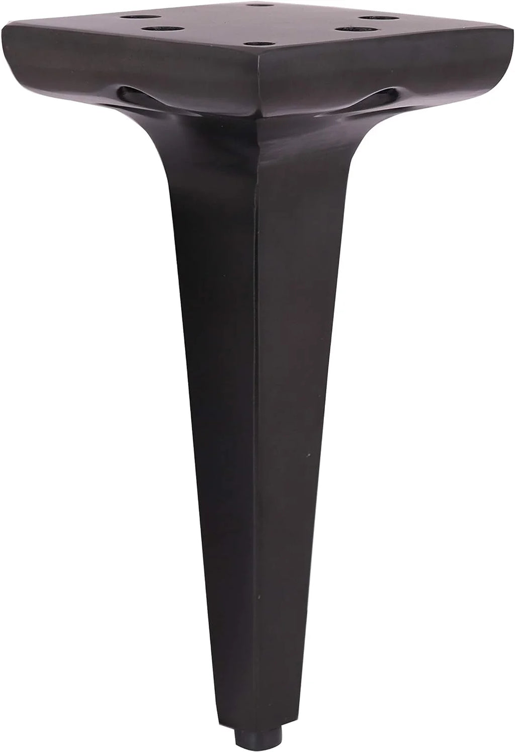 7 1/2 Inch Steel Sofa Legs, Set Of 4, Black Q53442