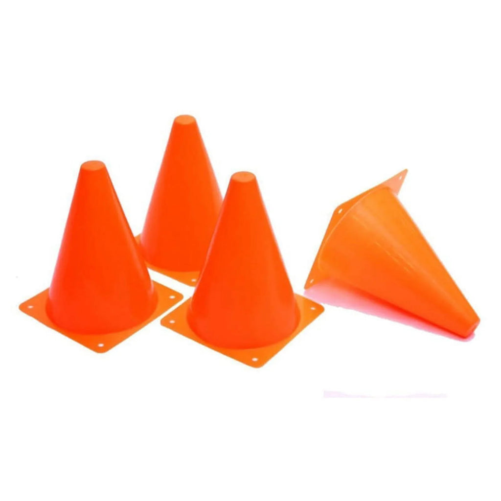 10 Pcs Traffic Cones 7 Inch Multipurpose Cones for Football Training E37175