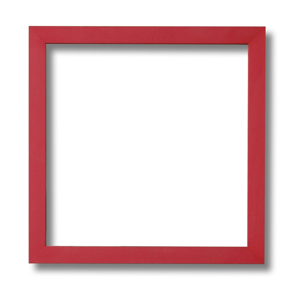 Red Painted Wood Frame Chalkboard S582