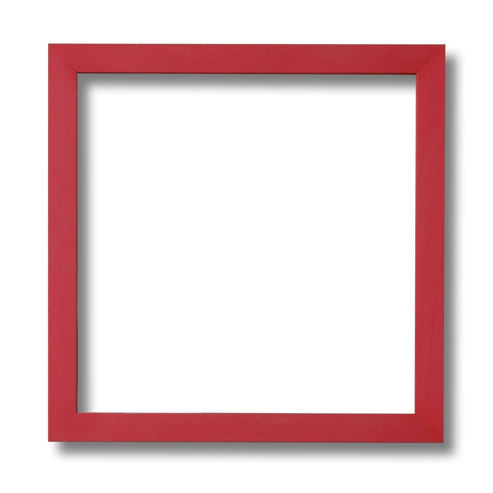 Red Painted Wood Frame Chalkboard S582