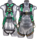 Full Body Harness with 5 Point Adjustment, Dorsal D-ring, Grommet Legs, Two Side D Rings, and Fall Indicators P305359