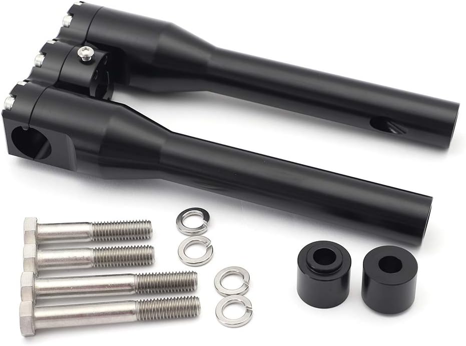 1 1/8" Club Style Handlebars with 10" or 11" Bar Risers T86804