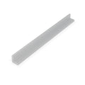 Satin Finish Aluminum Angle Moulding, 1/2 inch x 1/2 inch x 1/8 inch, 48 inch Lengths, Pack of 3 S3939