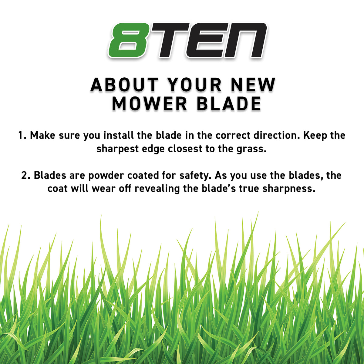 48-inch High Lift Blade 3 Pack E15995