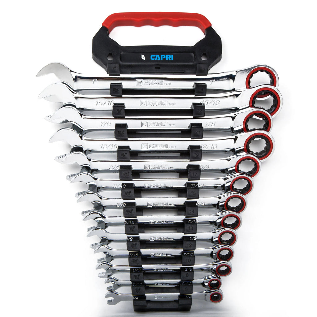 13-Piece SAE Ratcheting Wrench Set H981