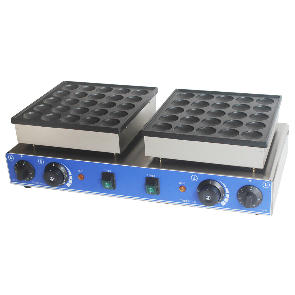Mini Dutch Pancake Baker 50PCS Nonstick Waffle Maker Machine G81346