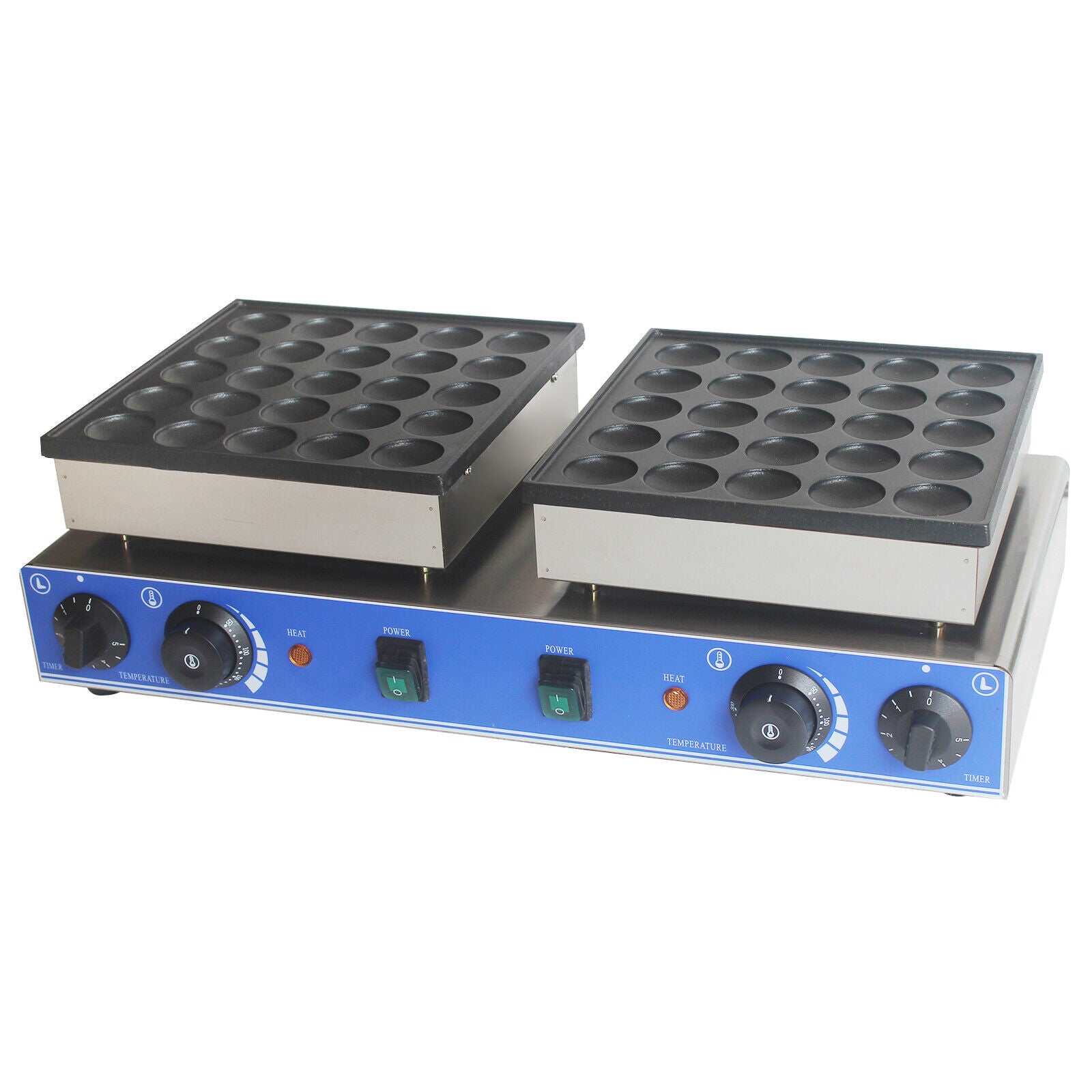Mini Dutch Pancake Baker 50PCS Nonstick Waffle Maker Machine G81346