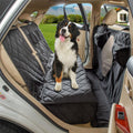 Grey X-Large Pack of 2 Detachable Pet Seat Cover with Mesh Window M31266