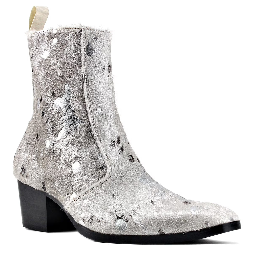 Silver Chelsea Boots M8814
