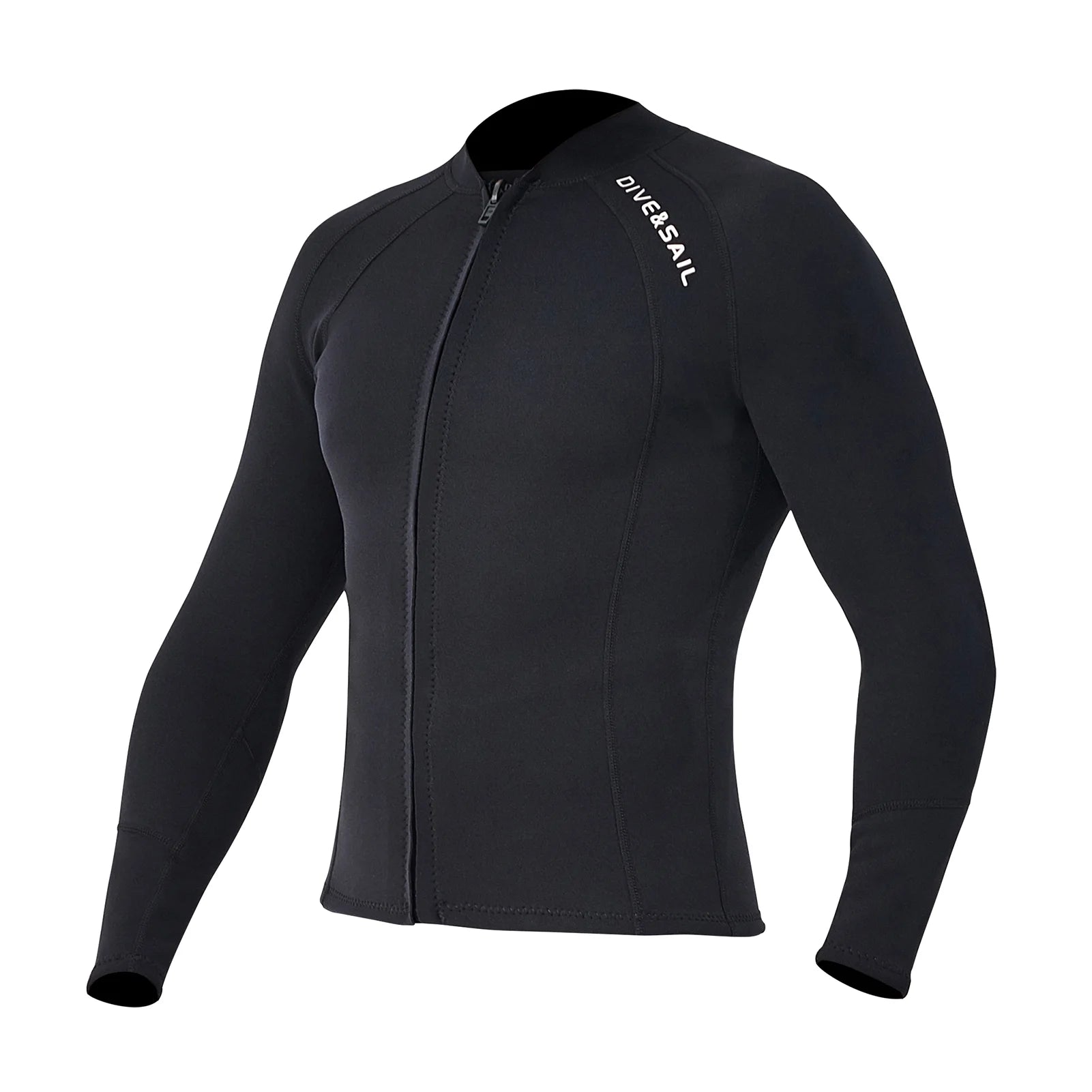 2mm Neoprene Front Zipper Wetsuits Jacket Long Sleeves L117788