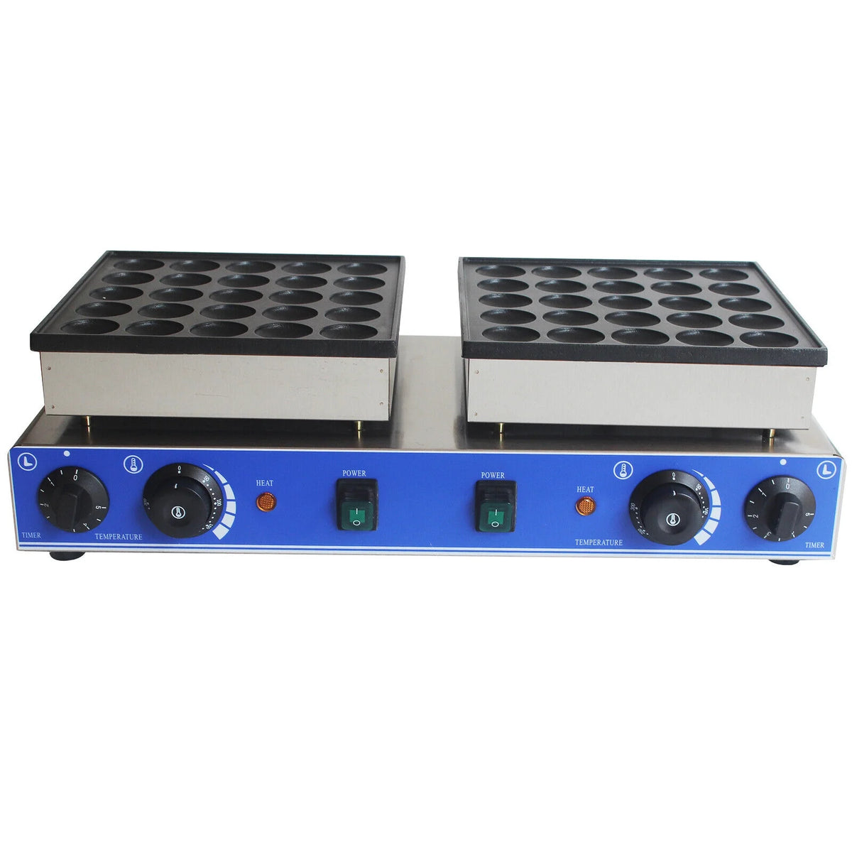 Mini Dutch Pancake Baker 50PCS Nonstick Waffle Maker Machine G81346