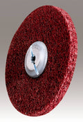 8 in x 1/4 in x 1/2 in 5A Med Metal Finishing Unitized Wheel, 8 per Case Z36407
