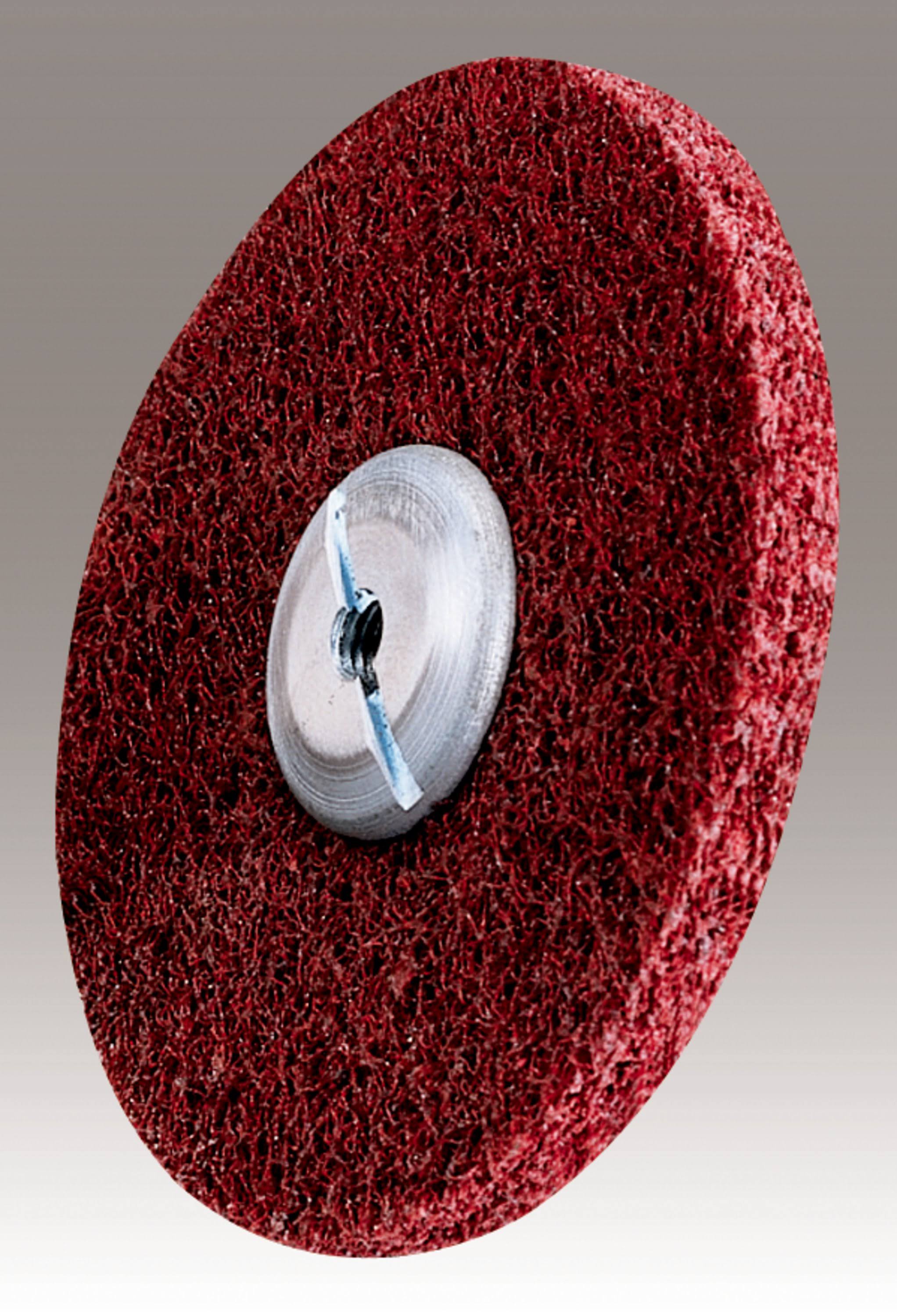 8 in x 1/4 in x 1/2 in 5A Med Metal Finishing Unitized Wheel, 8 per Case Z36407