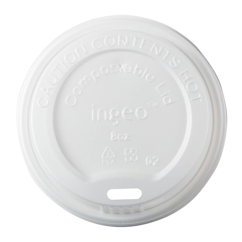 8 oz. CPLA Hot Cup Lids, Case of 1,000 G423638