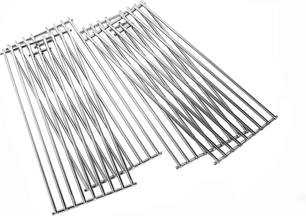 Stainless Steel BBQ Grill Grates 4-Pack 19.25" x 7.5" H457