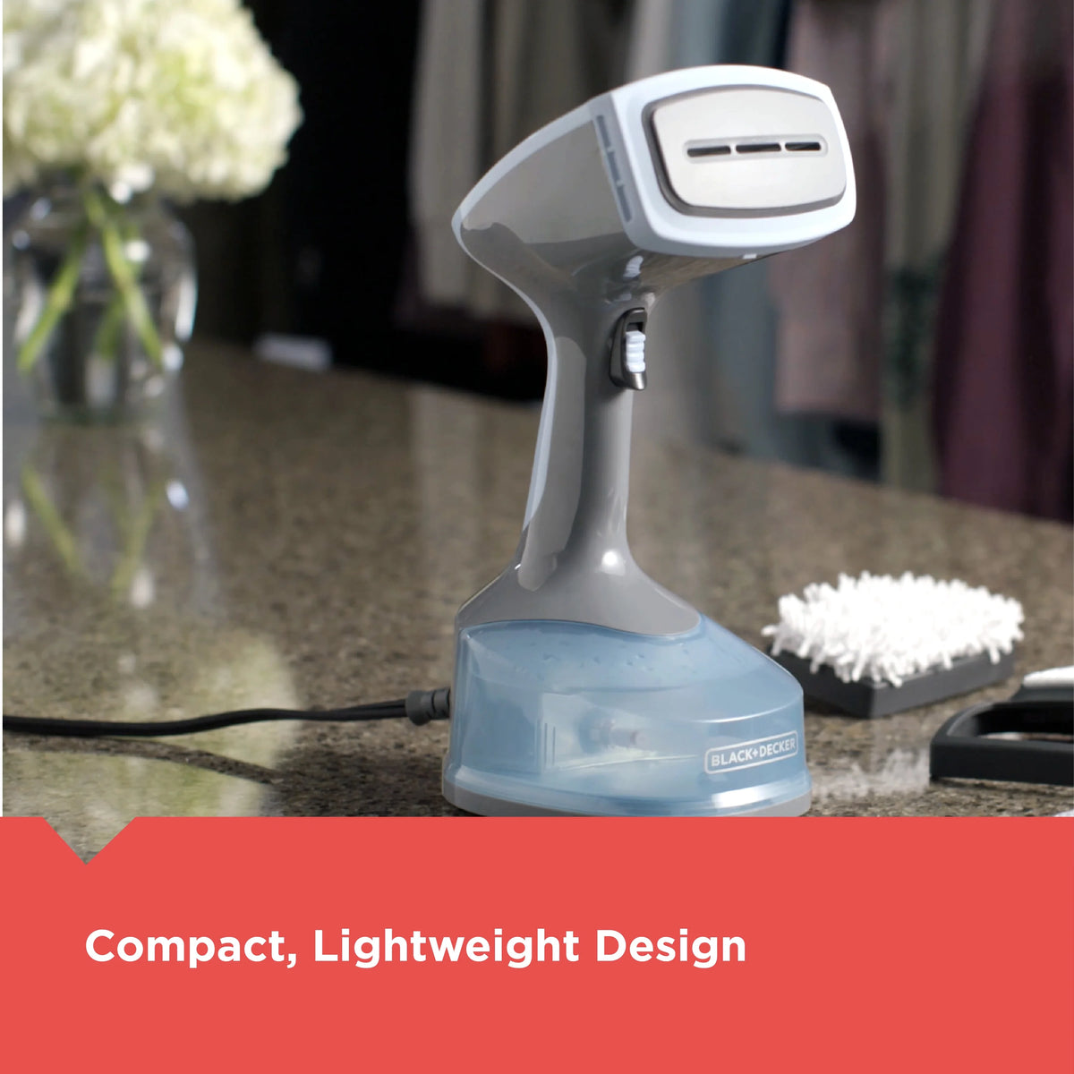 Gray/Blue Handheld Steamer F736551