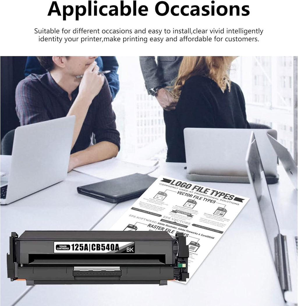 2-Black Remanufactured Toner Cartridge for HP Printer J9801