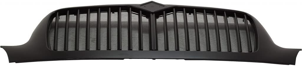 Black Vertical Bar Grille with Bug Screen J76255