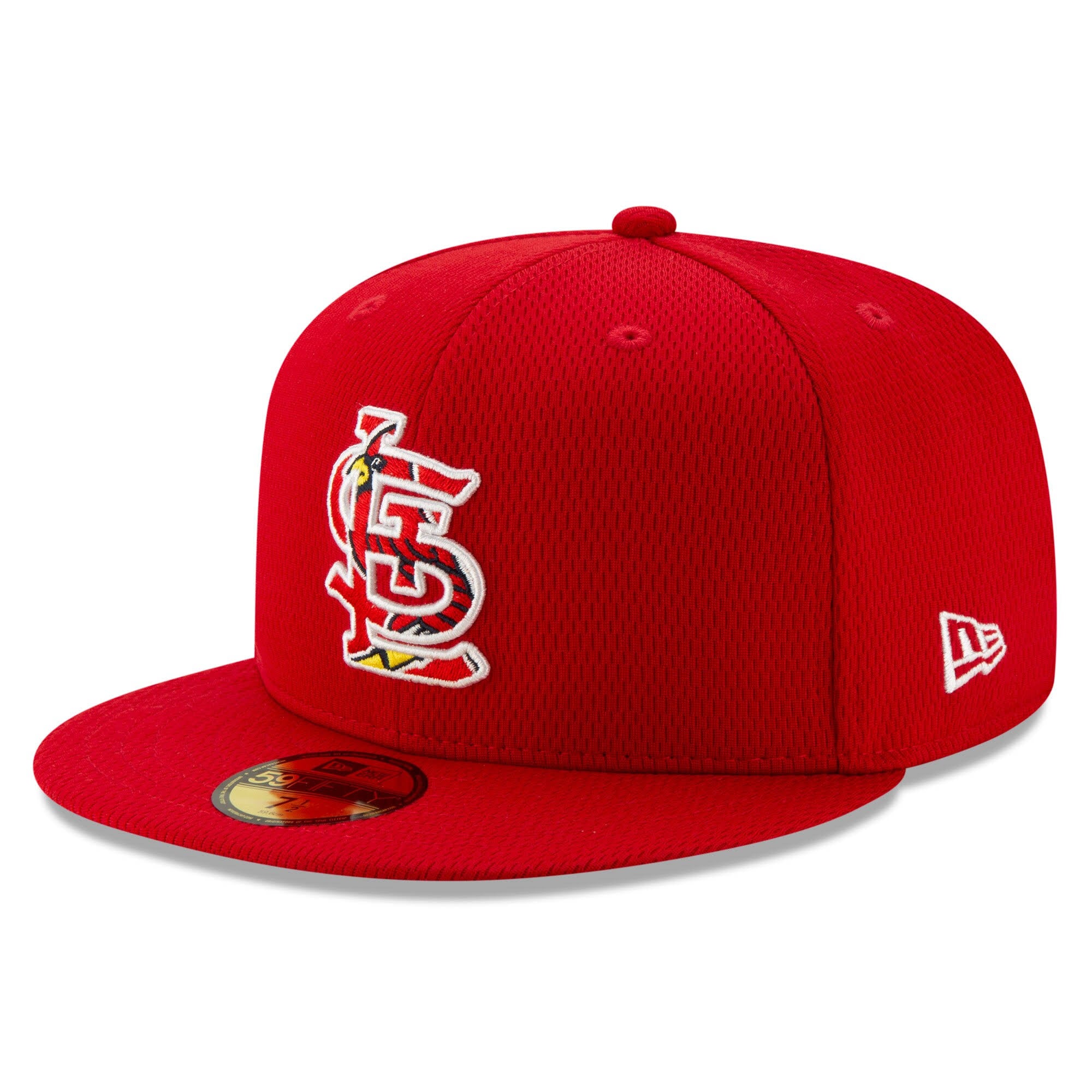 Red Fitted Hat F5647